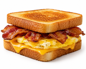 Bacon egg & cheese sandwich