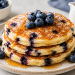 Blueberry pancake