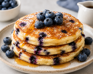 Blueberry pancake