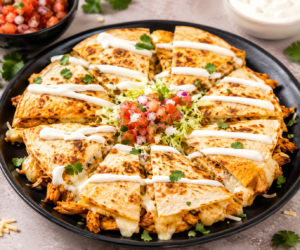 Mixed Cheese, Pico De Gallo, Grilled Chicken