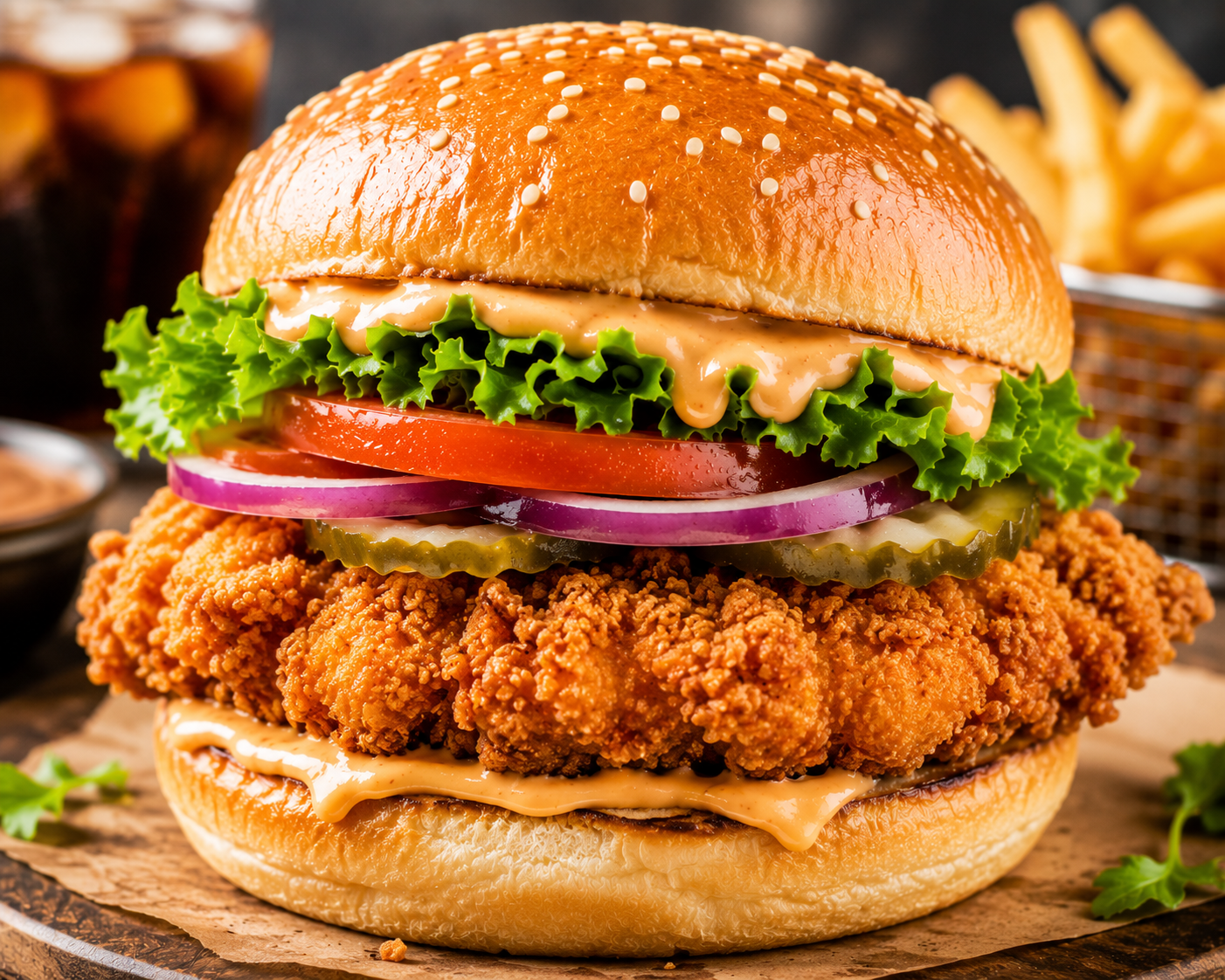 Crispy Chicken Burger