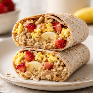 Oat Meal Breakfast Burrito