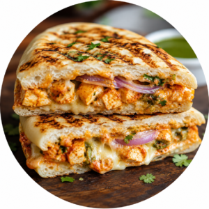 Punjabi Deli Panini Sandwich